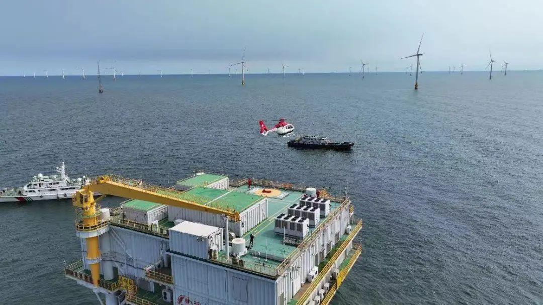 河北首次海上风电综合应急演练在曹妃甸海域成功举办