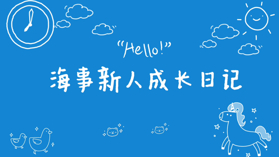 海事新人成长记